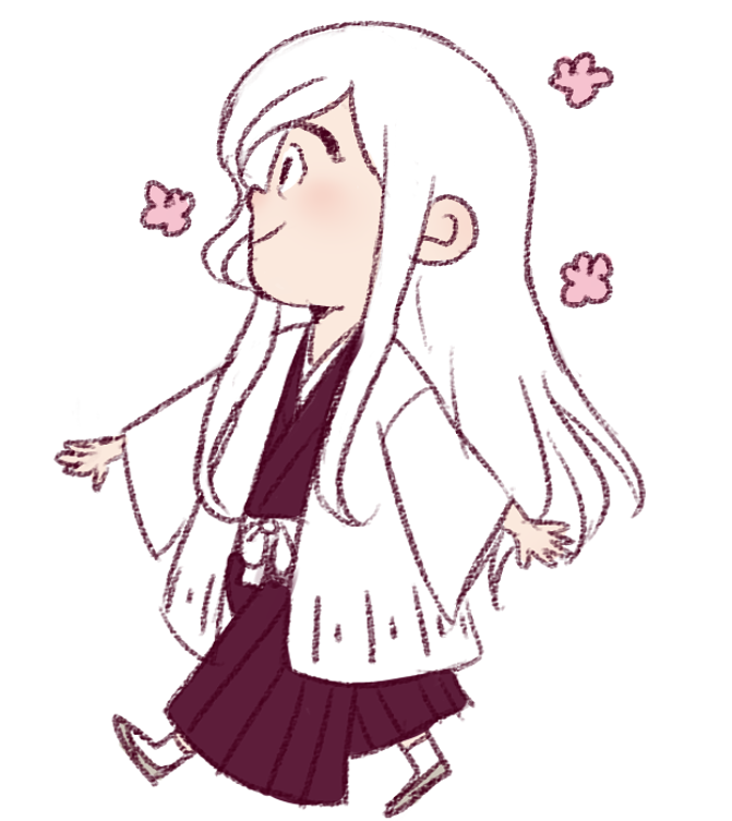 mikkuma:  I draw one (1) character and then sometimes a different one