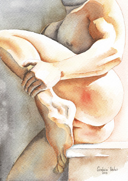 nerkolugano:  watercolor by Goodvin Nerkonerkolugano.com