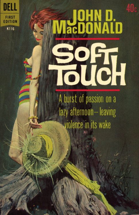 Sex pulpcovers:  Soft Touch (1962) http://ift.tt/1pPBQGN pictures