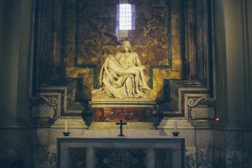 My goal in life is to find and photograph all Pieta sculptures of the world.