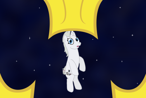thedenofravenpuff:ask-four-inept-guardponies:I hope he likes lithobraking.Cute cameo of Star Shot in space X3 Much appreciated. x3!