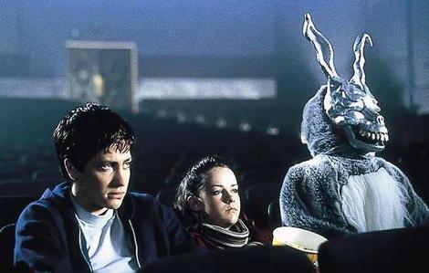 euo:  “Why are you wearing that stupid bunny suit?” “Why are you wearing that stupid man suit?” Donnie Darko (2001) dir. Richard Kelly 