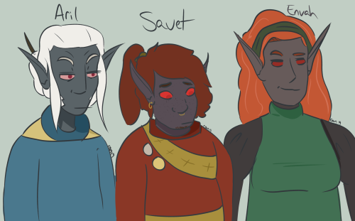 just for reference, here’s drolva’s little bastardsEnvah Damori is the eldest, Savet Damori is the m