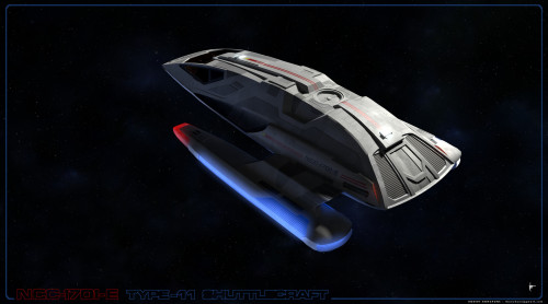 better-worlds: NCC-1701-E Type-11 Shuttlecraft - Star Trek: Insurrection and Nemesis, Robert Bonchun