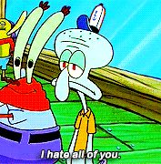 nathanwurnos:Squidward is me, I am Squidward