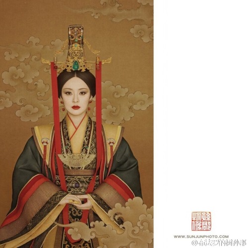 Drama posters by Sun Jun combines Chinese gongbi painting styles with photography