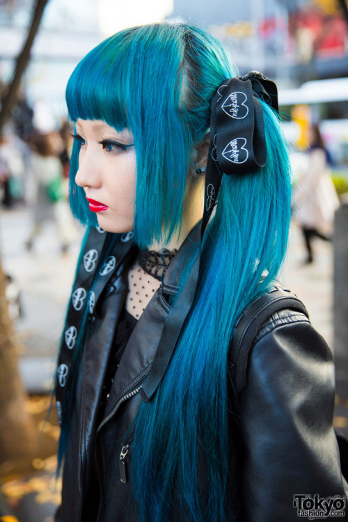 Ayaka and Kensuke on the street in Harajuku... | Tokyo Fashion