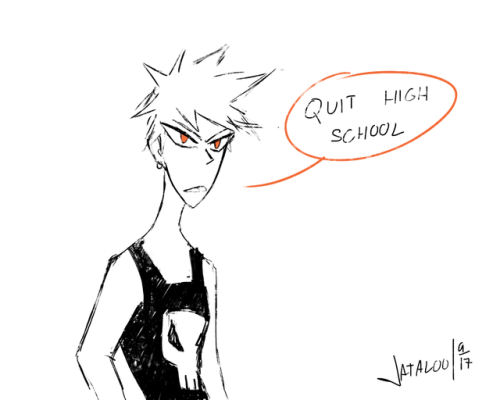 jataloo:  hi my names jataloo and this is my bakushima AU