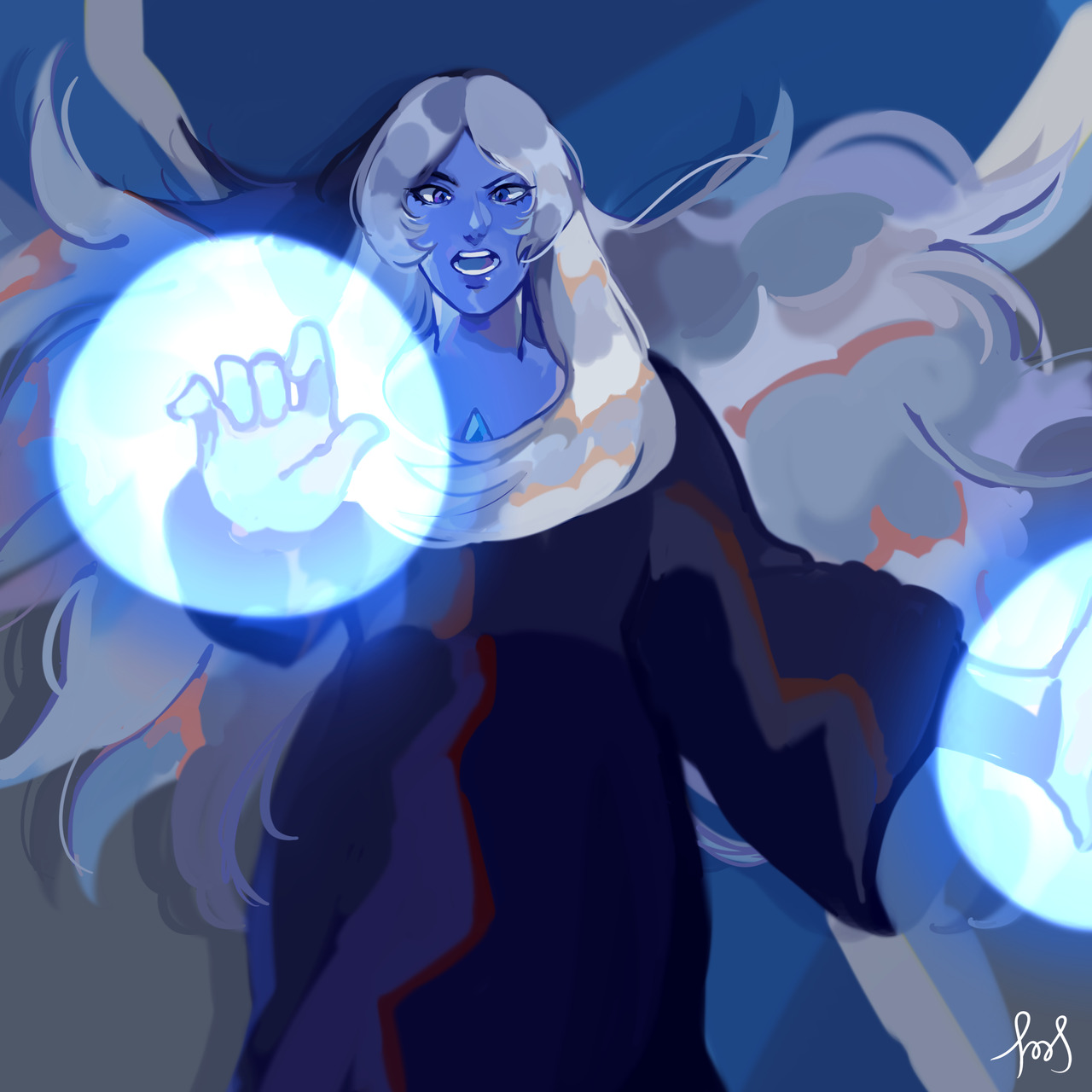 poopplio:  i still cant get over blue diamond