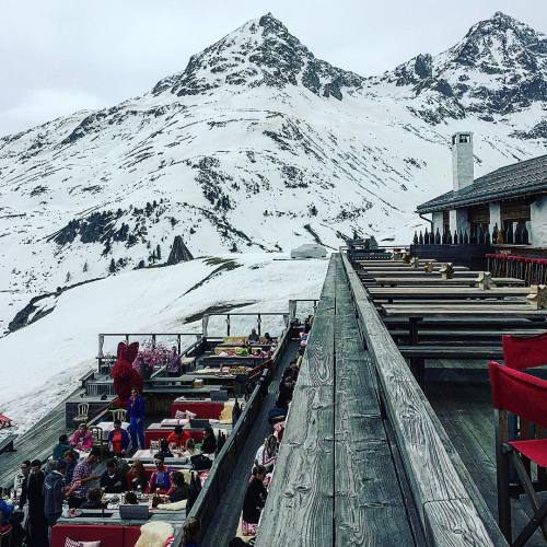 #Lunch #elparaiso #stmoritz #vsco (presso el paradiso)