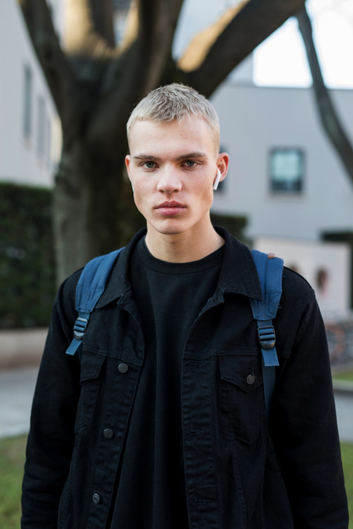 Arnaldur Einarsson in Milan by Luca Ava