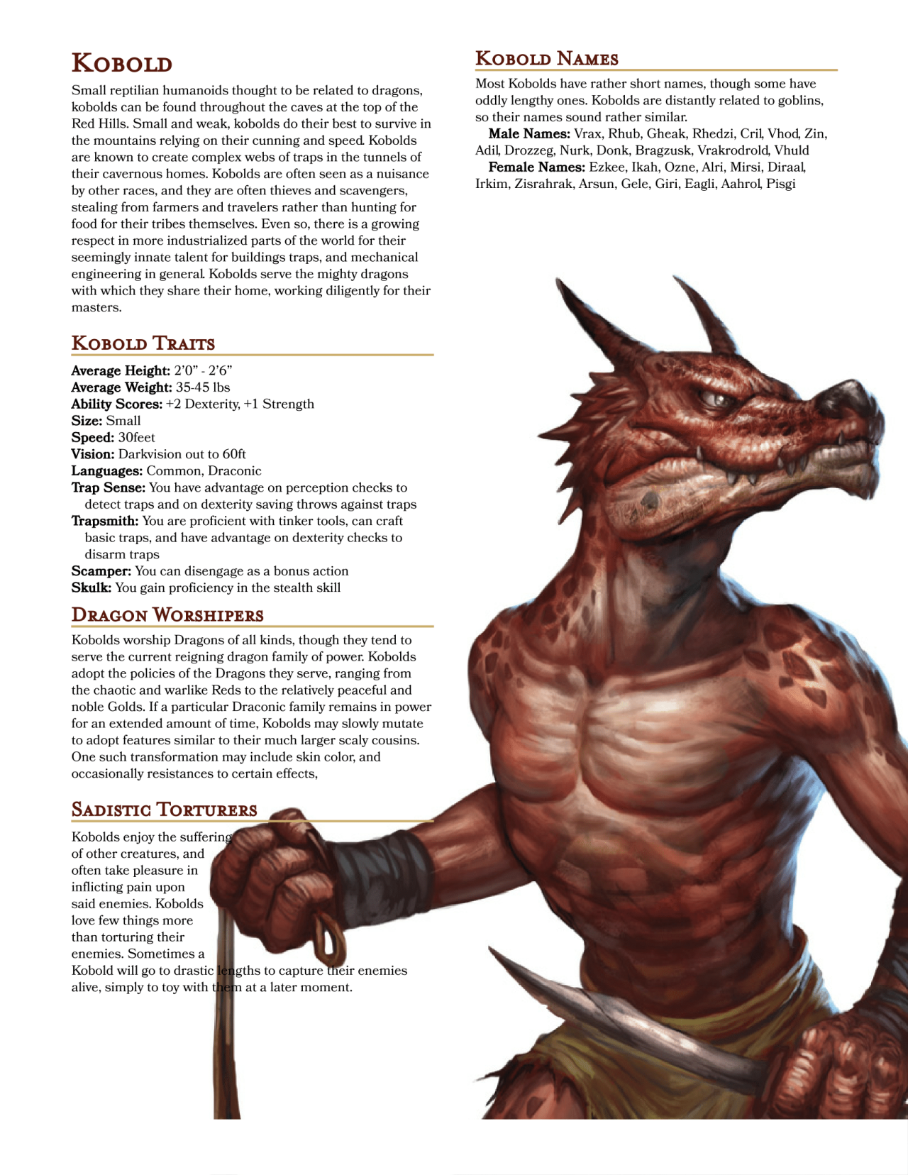 DnD 5e - Playable Race: Incskrit, the Scribesfolk by ReturnToSender -- Fur  Affinity [dot] net