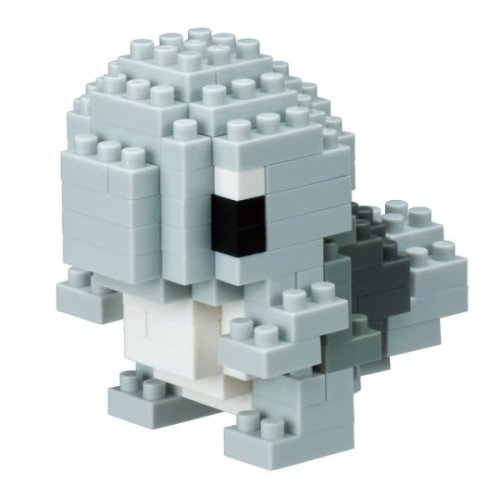 retrogamingblog: Nanoblock released a Special Edition Pokemon set based on their black-and-white spr