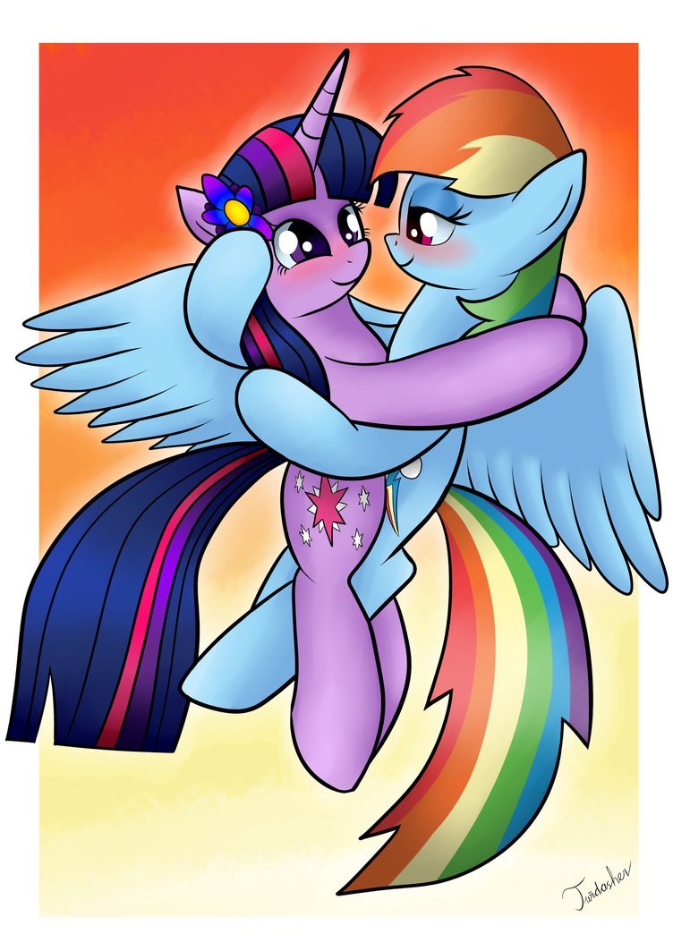 twidashlove: A Skydance, or Skybond in Pegasus culture, symbolizes the connection