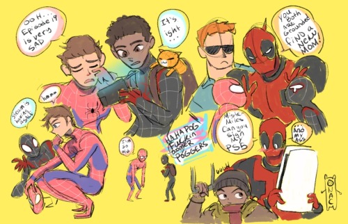 here&hellip;Have some spidermans