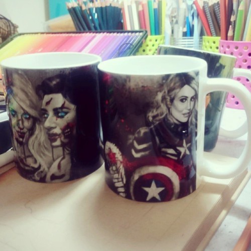 Thank you tantoun for getting my faberry mugs. ❤ you should all really check out her wonderful works