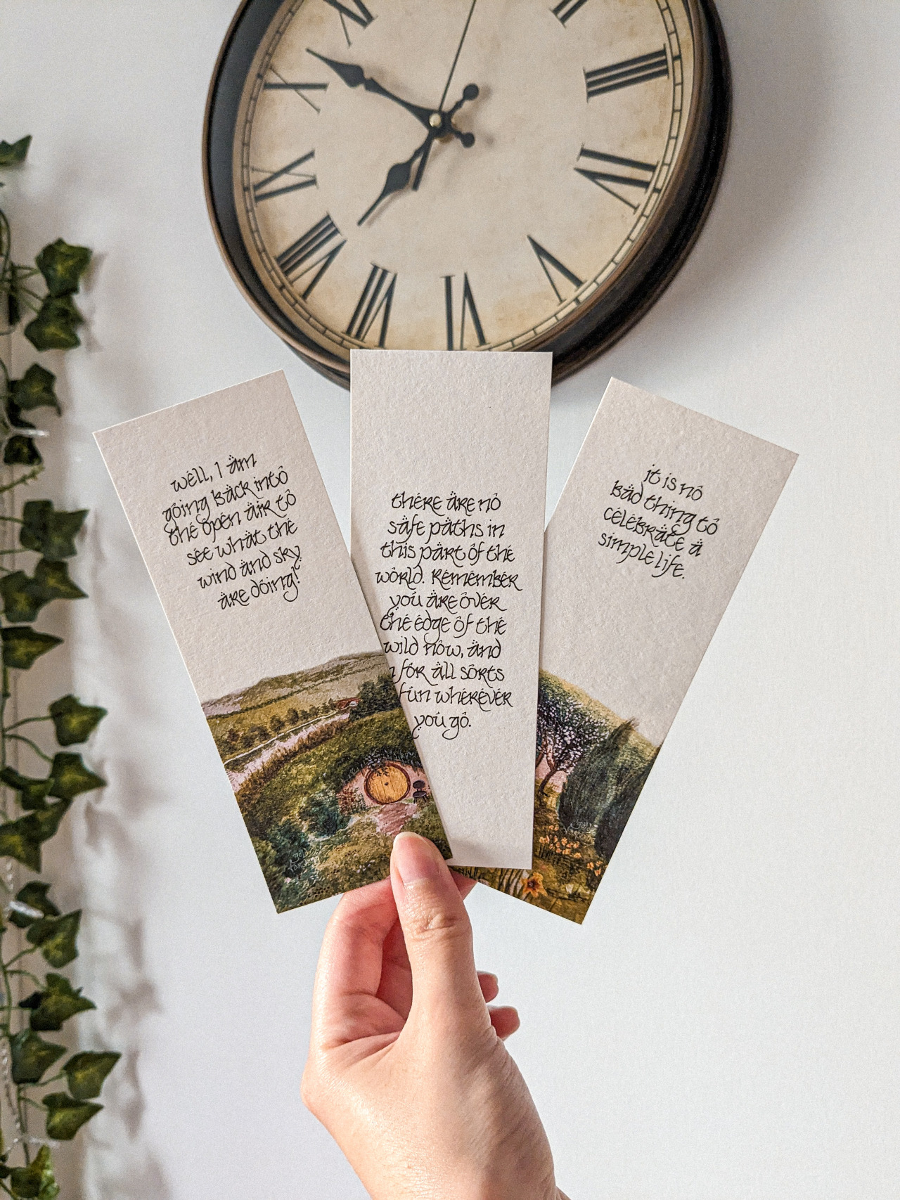 The Hobbit Lord of the Rings Inspired J. R. R. Tolkien Bookmark