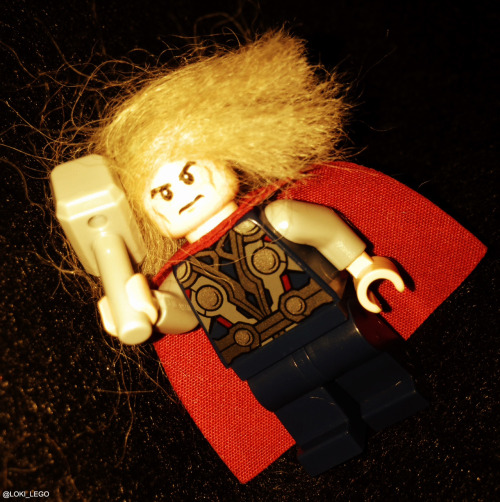 lego-loki:Exclusive images of my audition for the role of ‘Thor’