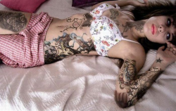 awesomeinkedangel:  http://awesomeinkedangel.tumblr.com tattoo blog, I follow, submissions always welcome (: