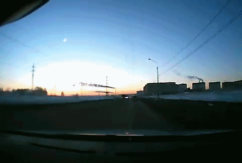 Porn photo spaceplasma:  Russian Meteorite Not Asteroid