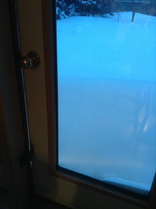 Benefits of being Canadian: Well if I can&rsquo;t get OUT of my house, then at least burglars ca