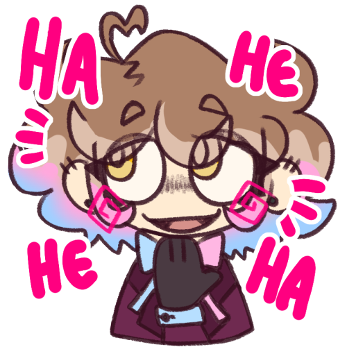 Stickers I Made For My Calzone Server :]!!! [My Commissions!] 