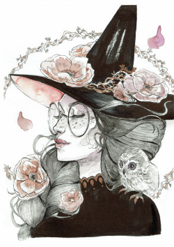 thecollectibles: Botanical Witches by  Célia