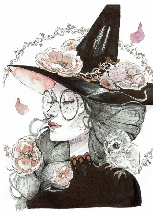 thecollectibles: Botanical Witches by  Célia adult photos