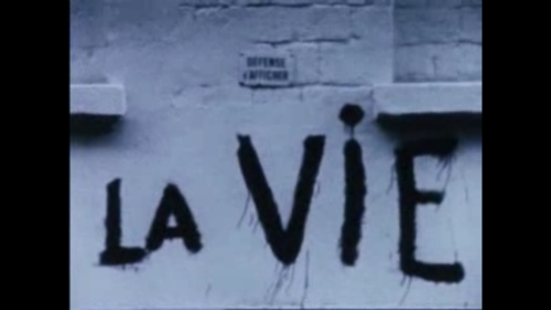 thesoviette:  Documentary footage of May 68 graffiti, from Jean-Luc Godard and Jean-Pierre Gorin’s Dziga Vertov Group, Un film comme les autres, 1968. 