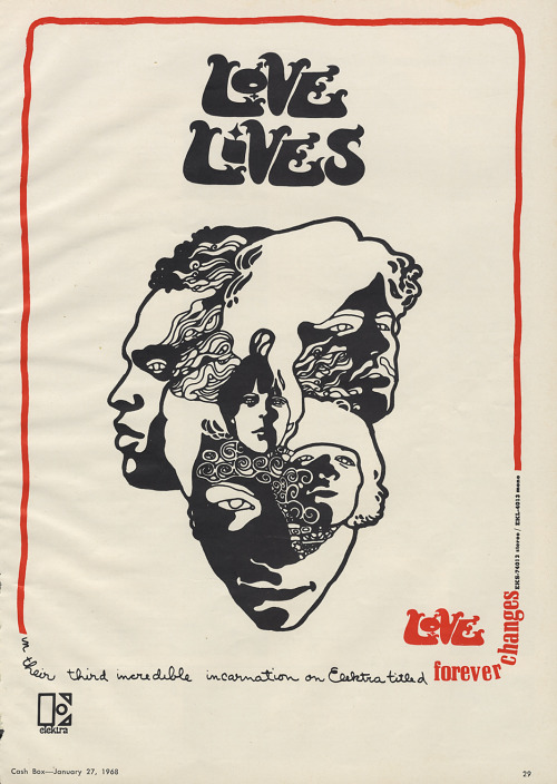 adsausage:  Love / Forever Changes {1968}