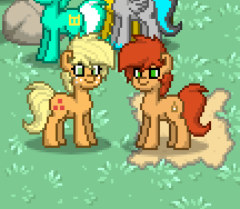 Found Applehorse, I’m happy. Also saw Skuttz