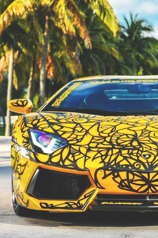 fullthrottleauto:  Lamborghini Aventador Art by Alexander Mijares (by Veloce003)