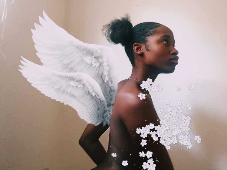 softtitlita:you captured an angel.. what will you do with her now.. 👼🏾 - don’t