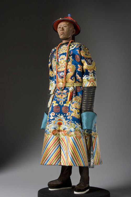 Chinese figures of the Qing dynasty by George Stuart;Emperor Kangxi and Empress Ci'an Empress Cixi a