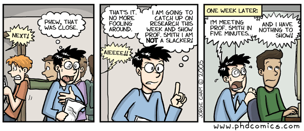 No more fooling around…?!
[PHD Comics]