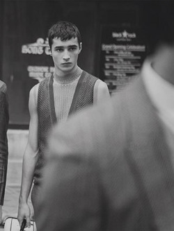  Adrien Sahores In Prada Ad Campaing Spring 2010, Photographed By Yang Fudong. 