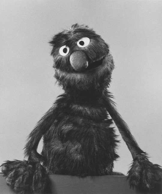 6thsensical: jimhenson-themuppetmaster:   The First Version of Grover, named Gleep aka Fuzzyface 1967.   “For the longest time, people made sense of their existence through origin stories (and some of us still do).”__Julia Day 