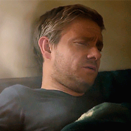 sherlockundercover:Martin Freeman - Whiskey Tango Foxtrot