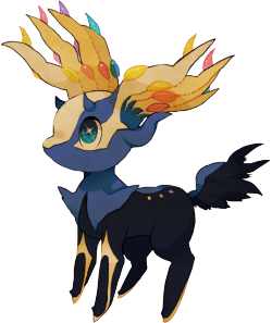 femkamina:  Transparent Chibi Xerneas~ 