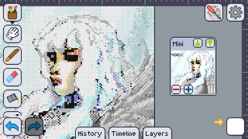 I have the habit of never finishing my pixel art