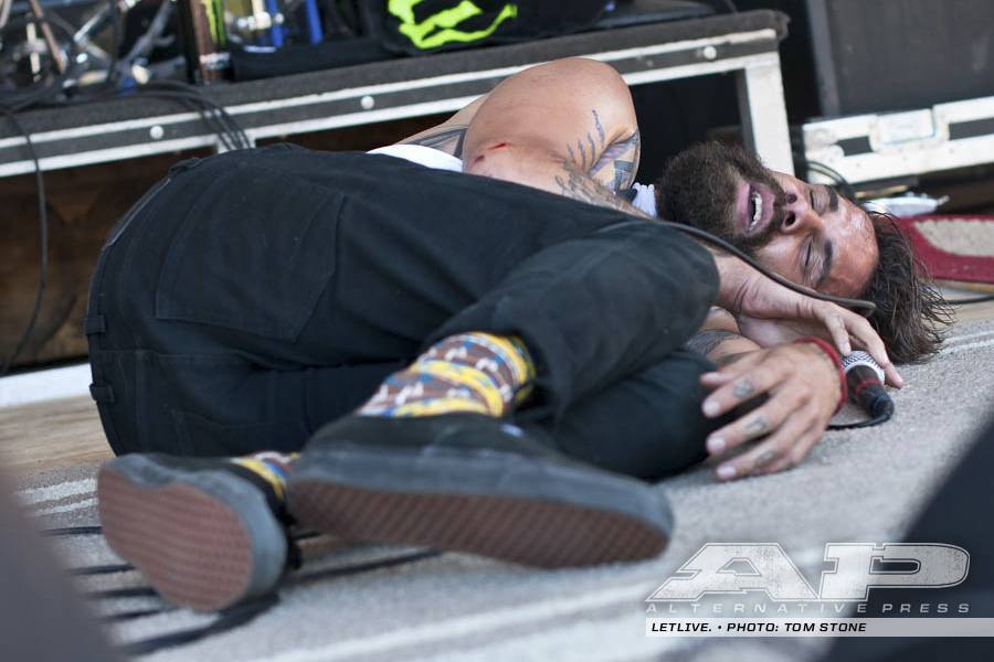 no-constellations:  Jason Butler from letlive. Photo by Tom Stone.