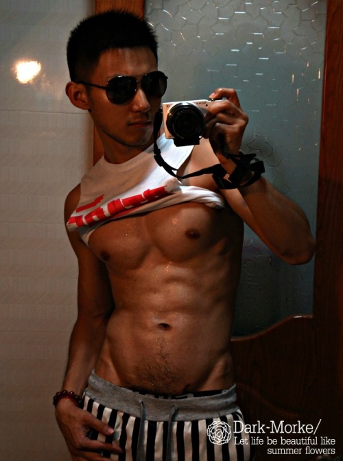 asianhunk-pecs-nips-asses:  Tits proud dude, with tits always hanging out of shirts.