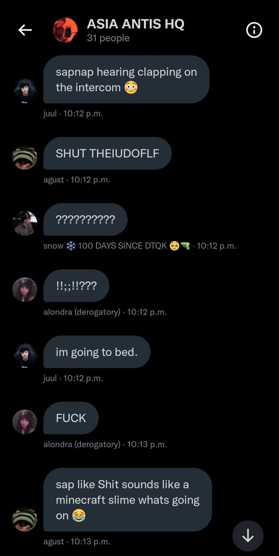 Another Fic Request That I Found On The Bird App For A Dteam Fic But Their House Has An Intercom System!