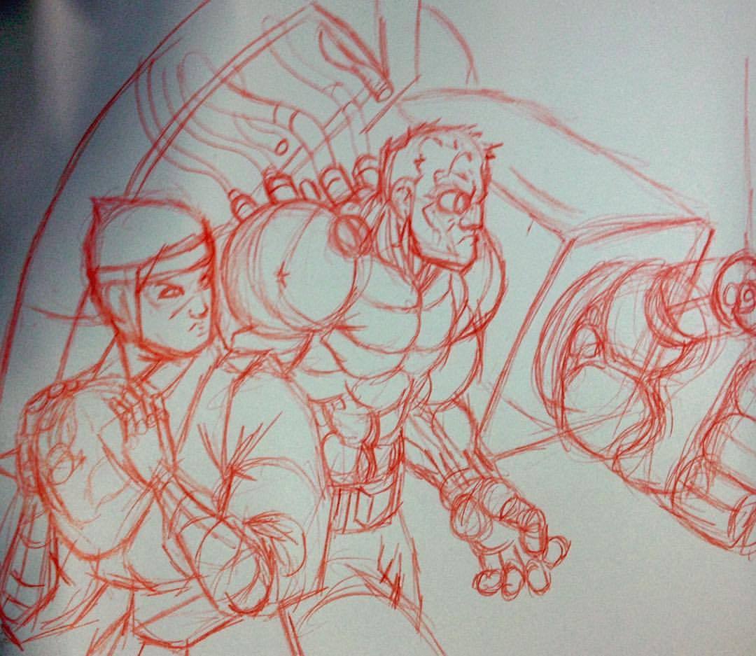 Vanguard Comic — Aftermath #comics @sketching #drawing #penciling