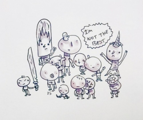 [not Part Of 100 Doodles] Not Feeling Particularly Creative This Evening - But Keeping At The Daily Doodles