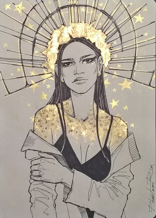 Day 18 - Queen Mab (Alex Stern from “Ninth House” by @lbardugo)