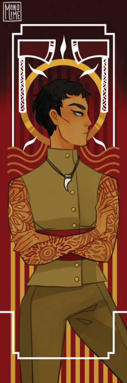 monolime: Grishaverse bookmarks I did with @illumicrate and @lbardugo for the King of Scars release!