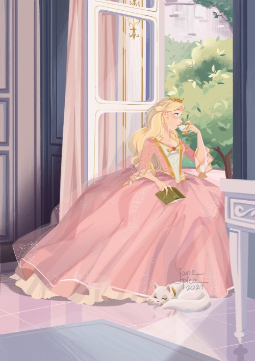 princessesfanarts:By Jane Pica