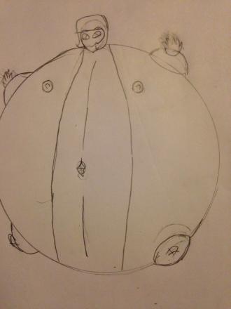 nickshighthrone: for @snoblo their oc eve(latex inflatable version) its somewhat messy and just in p