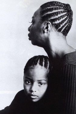 culturalappreciator:Nina Simone with daughter,